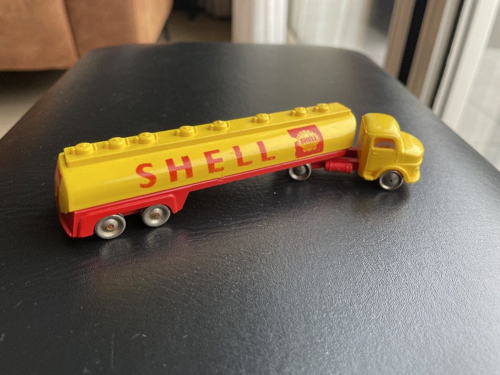 LEGO 1:87 Mercedes-Benz Shell tankwagen, Ophalen of Verzenden, Gebruikt, Overige typen, Lego
