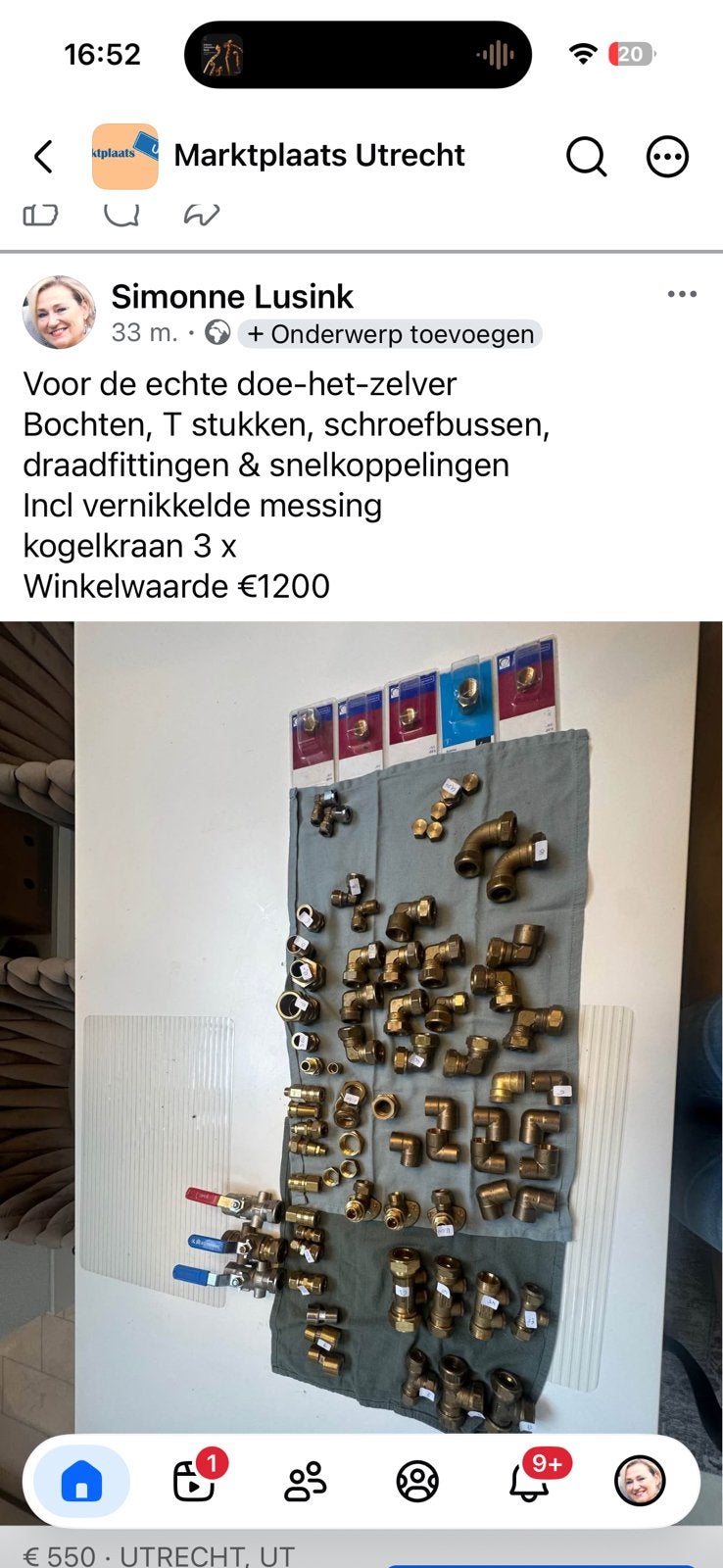 Diverse nieuwe  koppelingen, Ophalen, Overige materialen, Overige typen, Nieuw