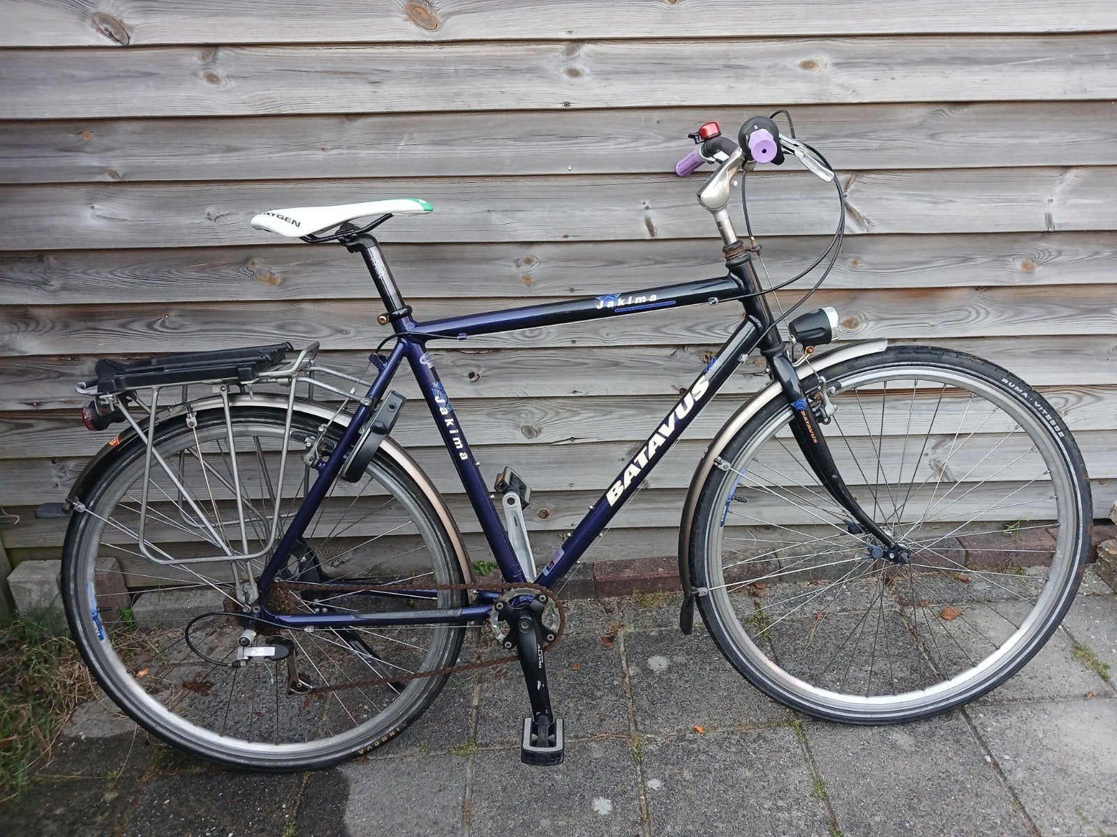 Batavus Jakima 56cm, Fietsen en Brommers, Fietsen | Heren | Herenfietsen, Ophalen, Gebruikt, Velgrem, Versnellingen