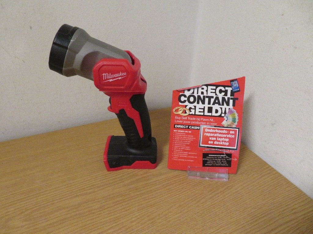 Milwaukee M18 TLED Werklamp BODY | Pawn Eindhoven, Ophalen, Gebruikt, Accu