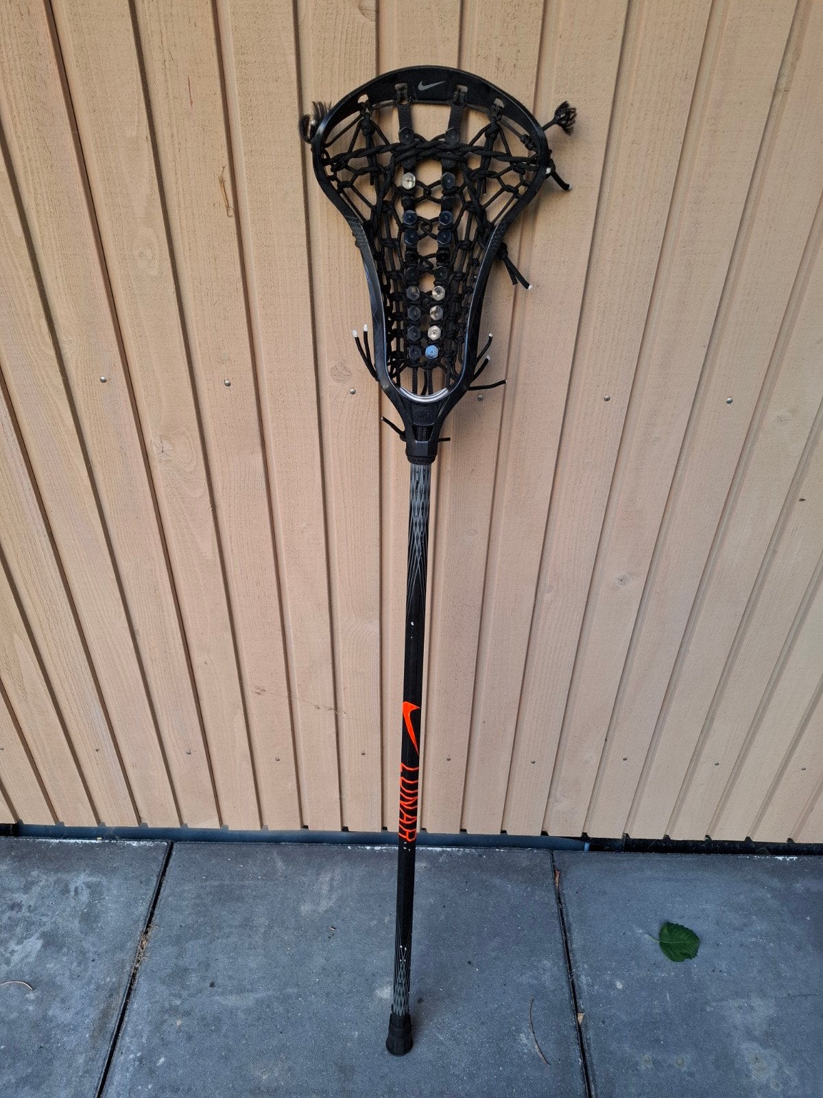 Lacrosse stick - Nike Lunar 2 Women's Complete stick (zwart), Ophalen of Verzenden, Gebruikt