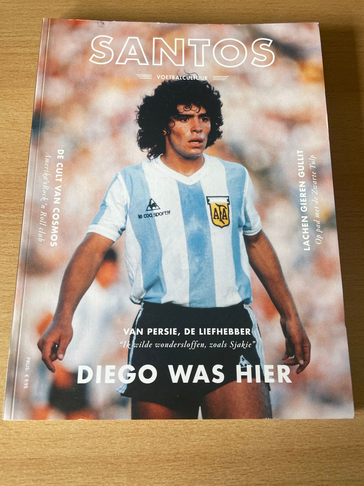 Santos Voetbalcultuur Magazine - Diego Was Hier, Verzenden, Zo goed als nieuw, Balsport
