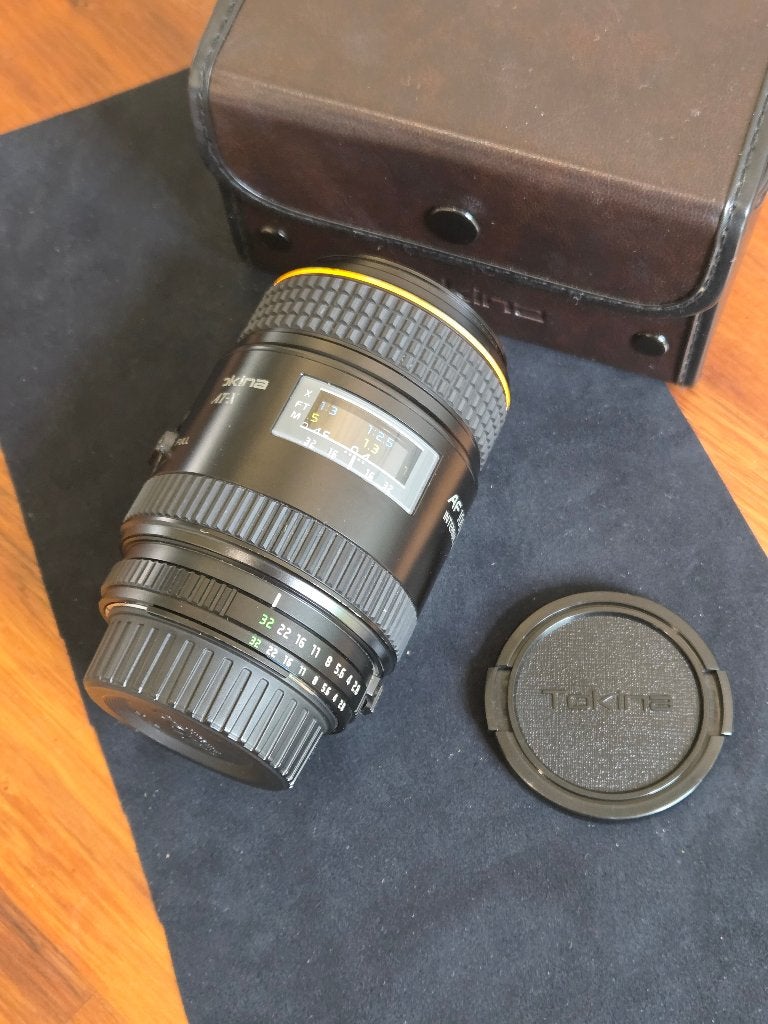 Tokina AT-X AF 100mm F2.8 MACRO F mount for Nikon, Ophalen of Verzenden, Gebruikt, Macrolens