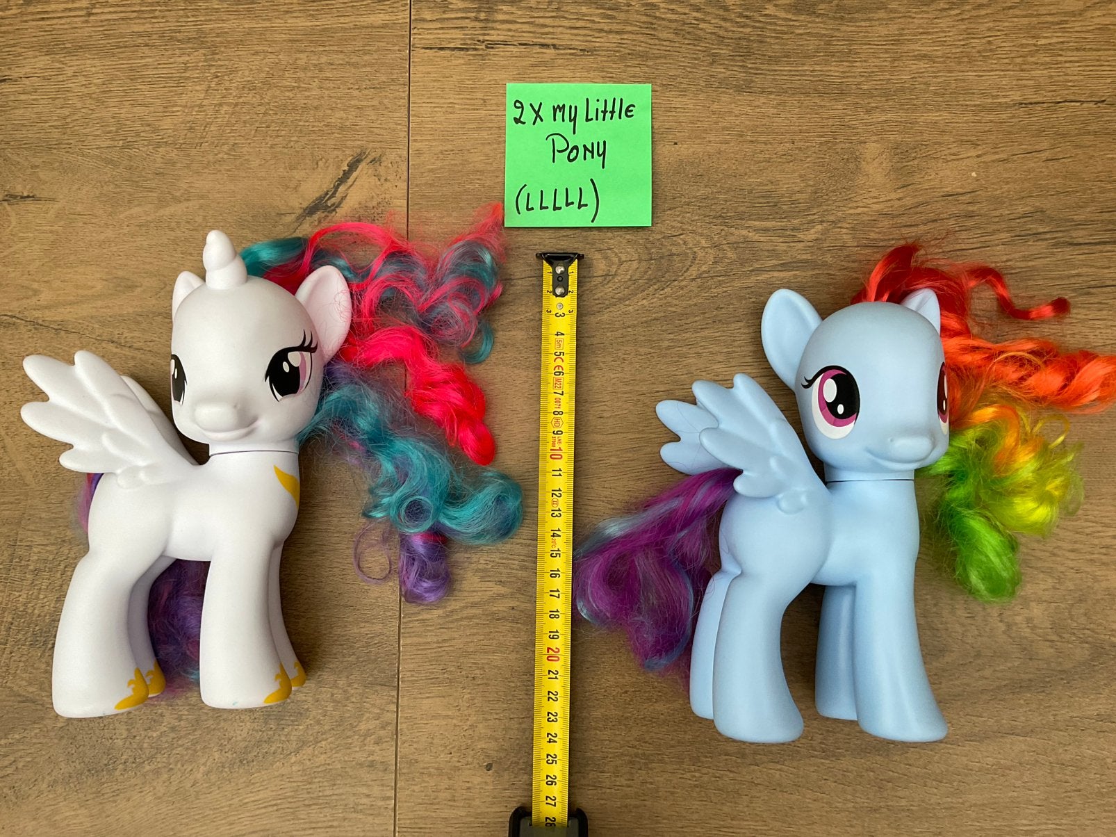 2 zgan, niet kapot, My Little Pony poppen figuren, Ophalen, Zo goed als nieuw