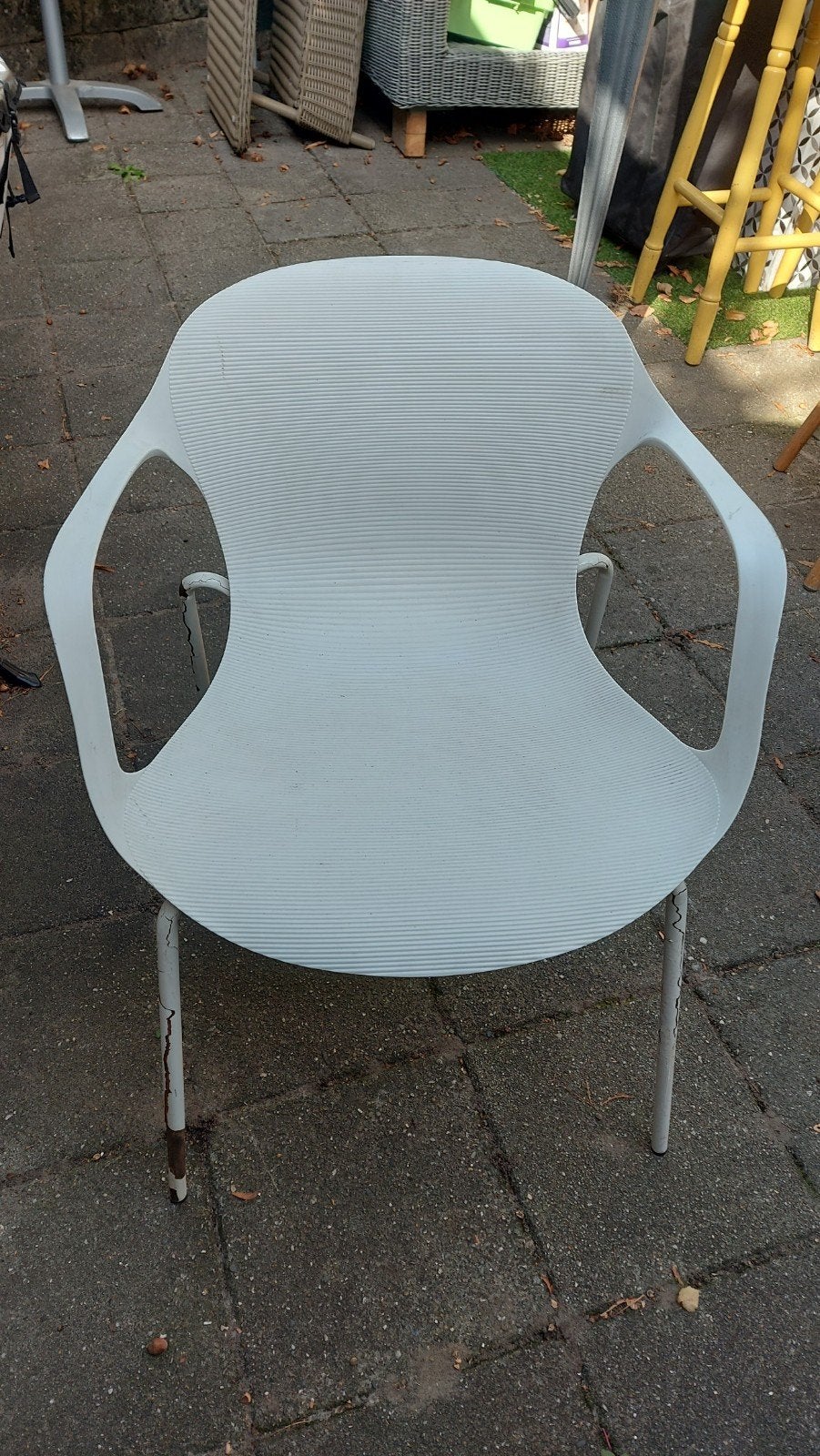 kuip stoelen, Tuin en Terras, Ophalen, Gebruikt, Kunststof