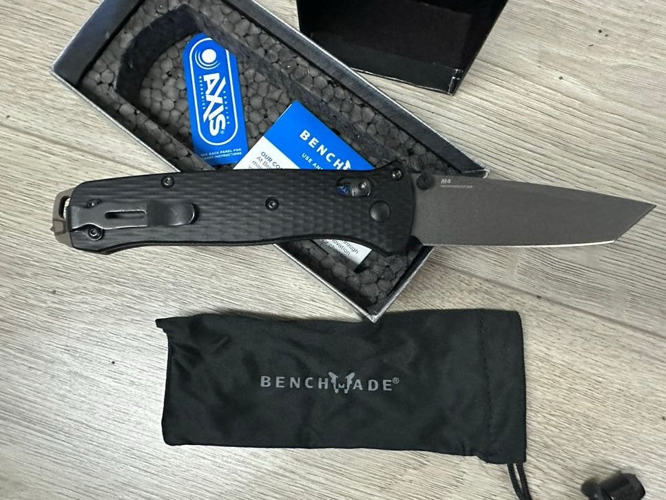 Benchmade bailout aluminium zwart, Ophalen of Verzenden, Nieuw