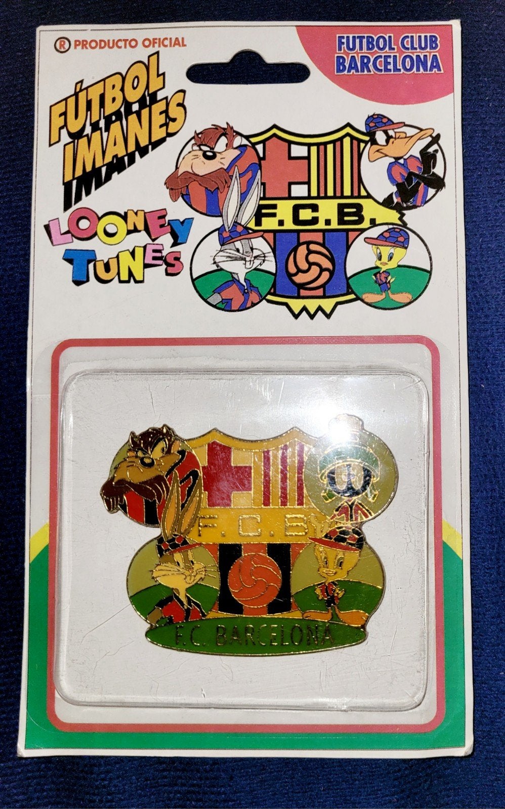 Officiële FC Barcelona Looney Tunes magneet MIB Ropane S.L., Verzenden, Looney Tunes, Nieuw, Overige typen