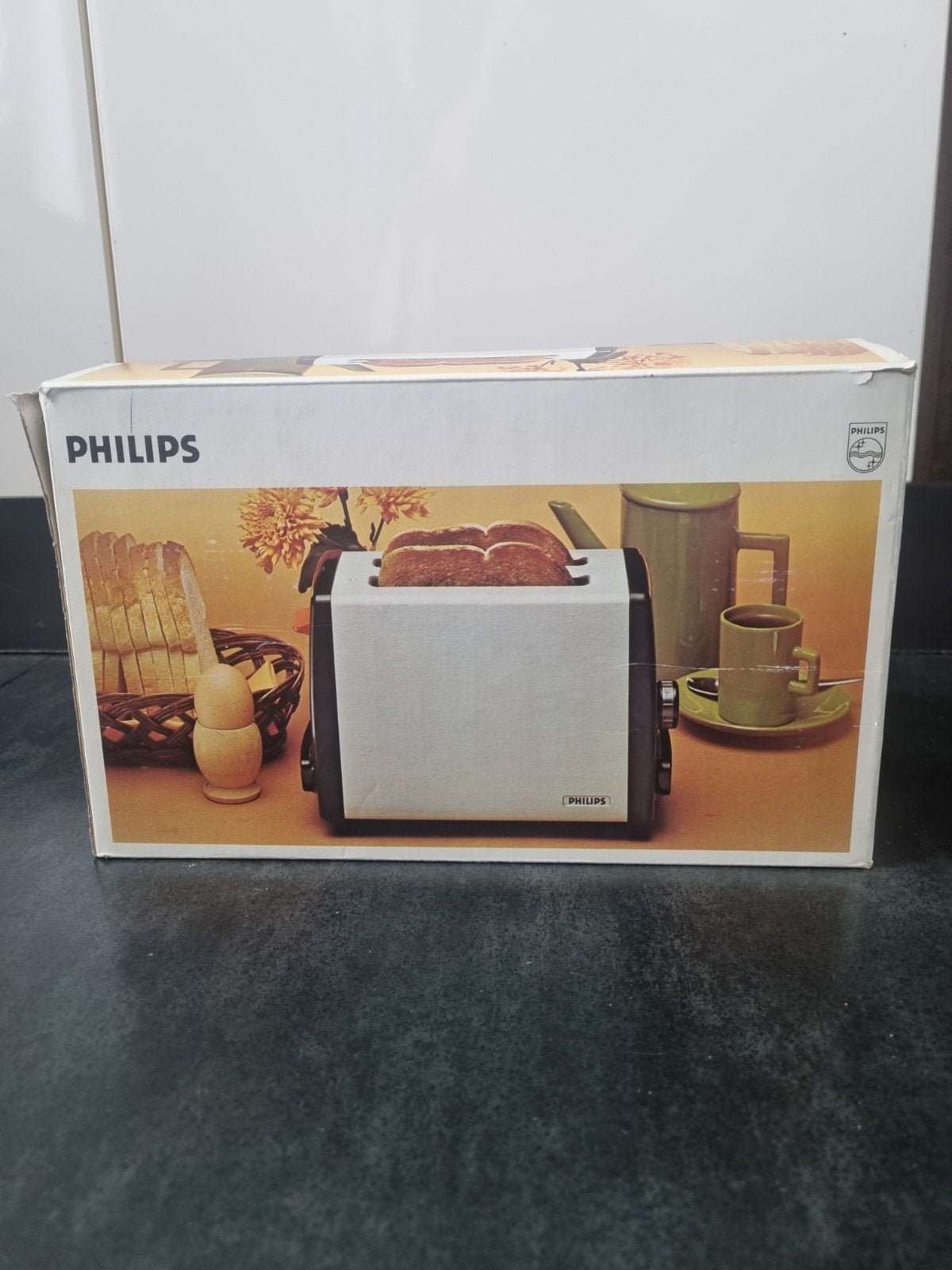 Philips broodrooster - Vintage design, Ophalen of Verzenden, Zo goed als nieuw, Uitneembare kruimellade