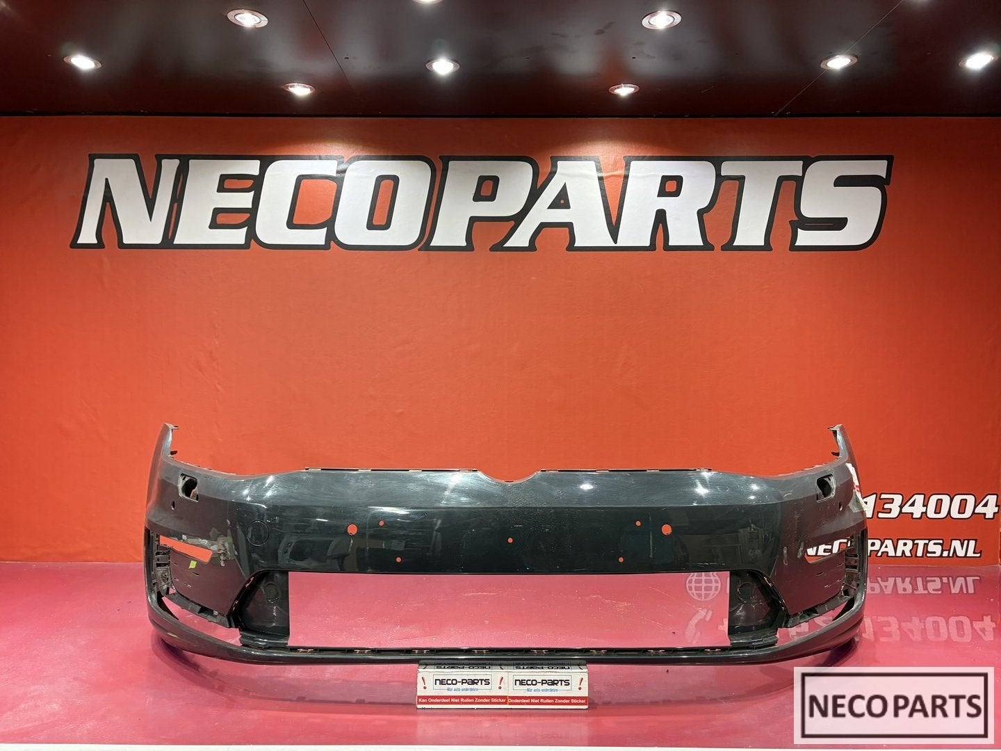 VW GOLF GTE FACELIFT VOORBUMPER ORGINEEL 5GE 807 221 C, Gebruikt, -, Volkswagen, -