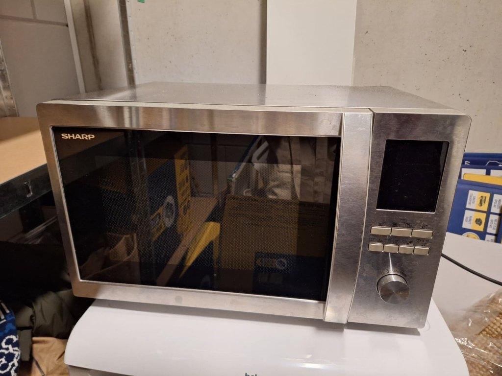 Combi magnetron Sharp, Witgoed en Apparatuur, Magnetrons, Ophalen, Combimagnetron, Gebruikt, Hete lucht