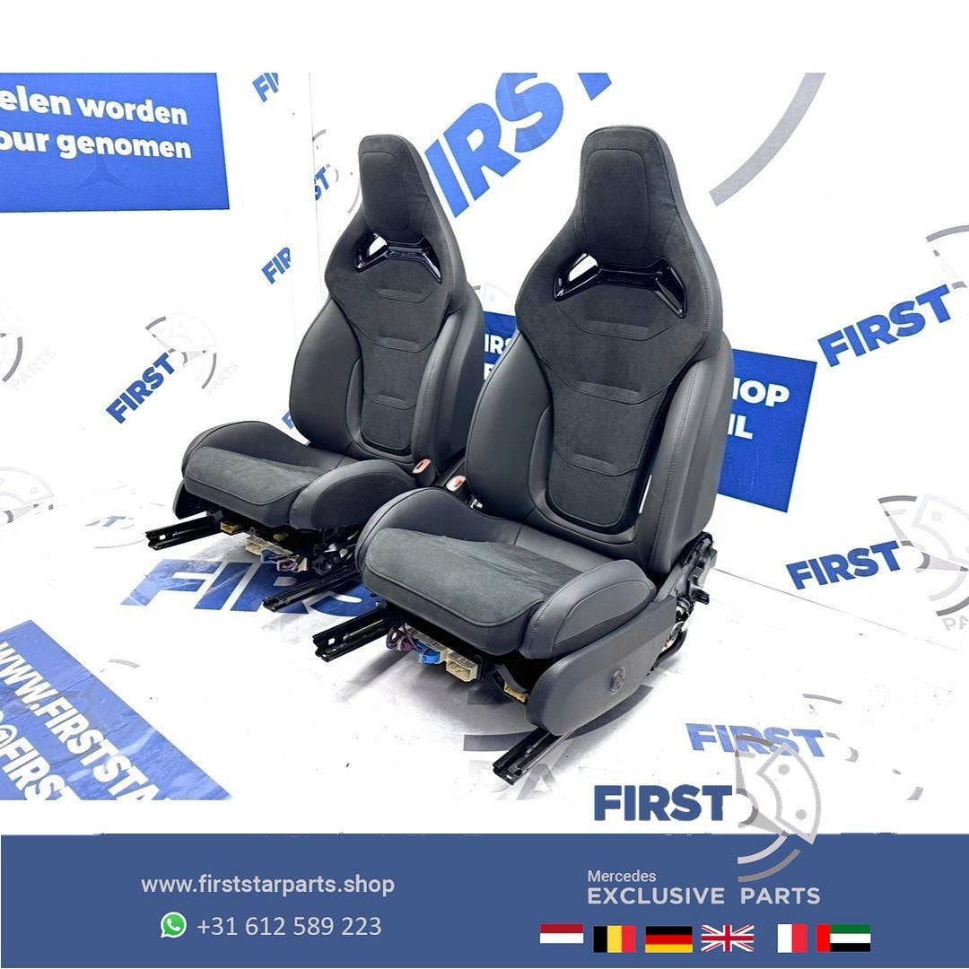 W206 S206 C63s AMG Recaro KUIP STOELEN SET C63 E PERFORMANCE, Auto-onderdelen, Gebruikt, -, Ophalen of Verzenden, -