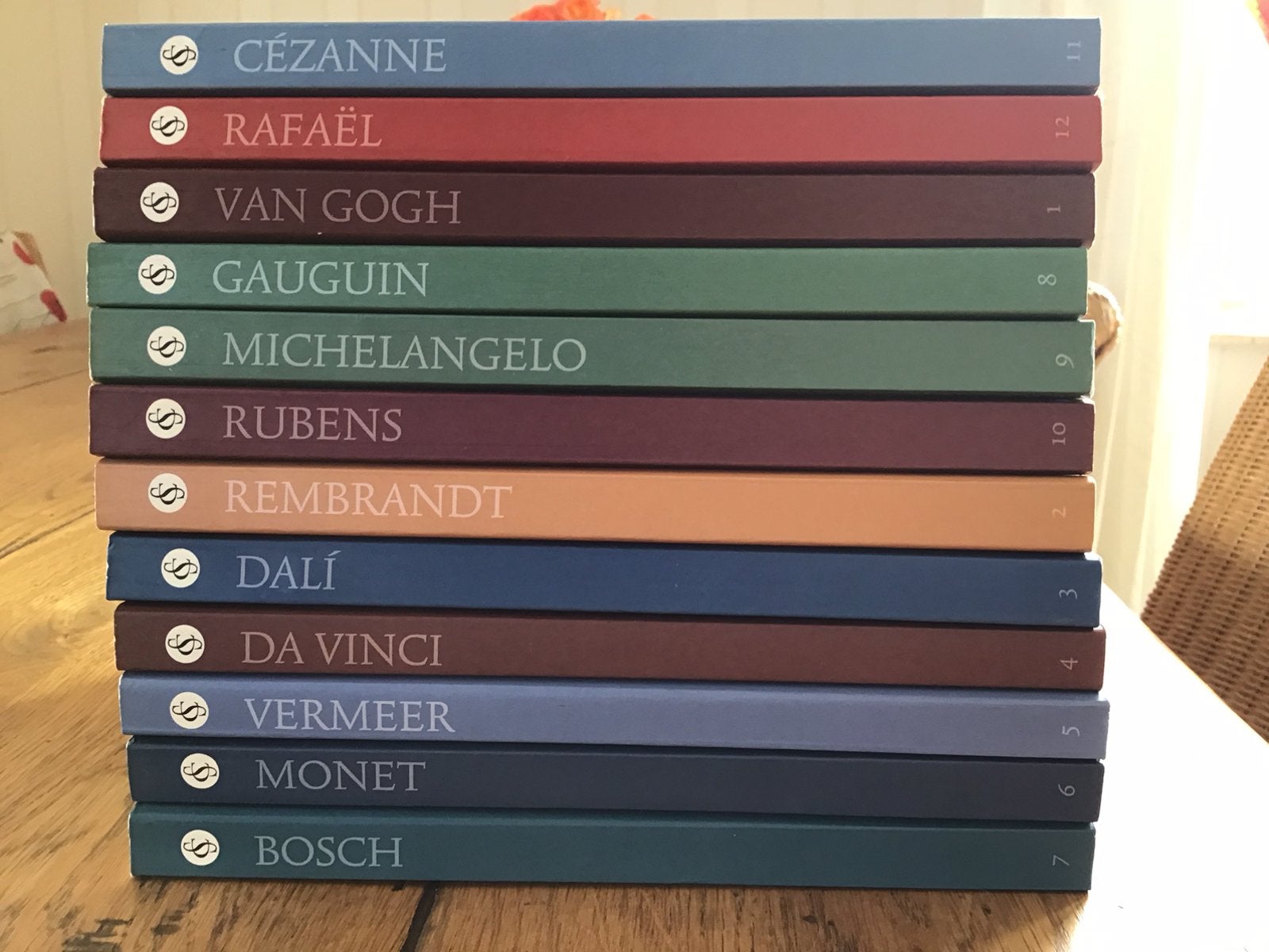 12 boeken Grootste Meesters - Uitgave AD, Ophalen of Verzenden, Zo goed als nieuw, Schilder- en Tekenkunst
