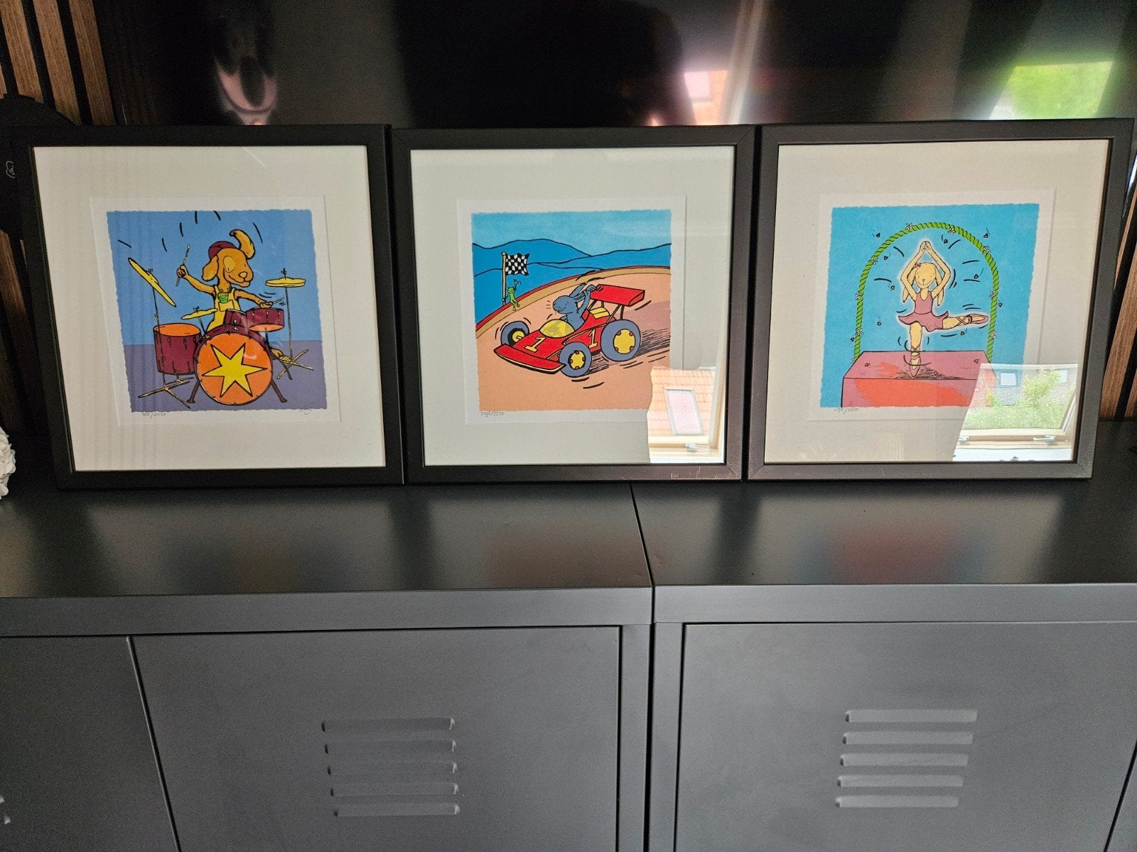 3 x Celine Maat litho zeefdrukken, Antiek en Kunst, Kunst | Litho's en Zeefdrukken, Ophalen