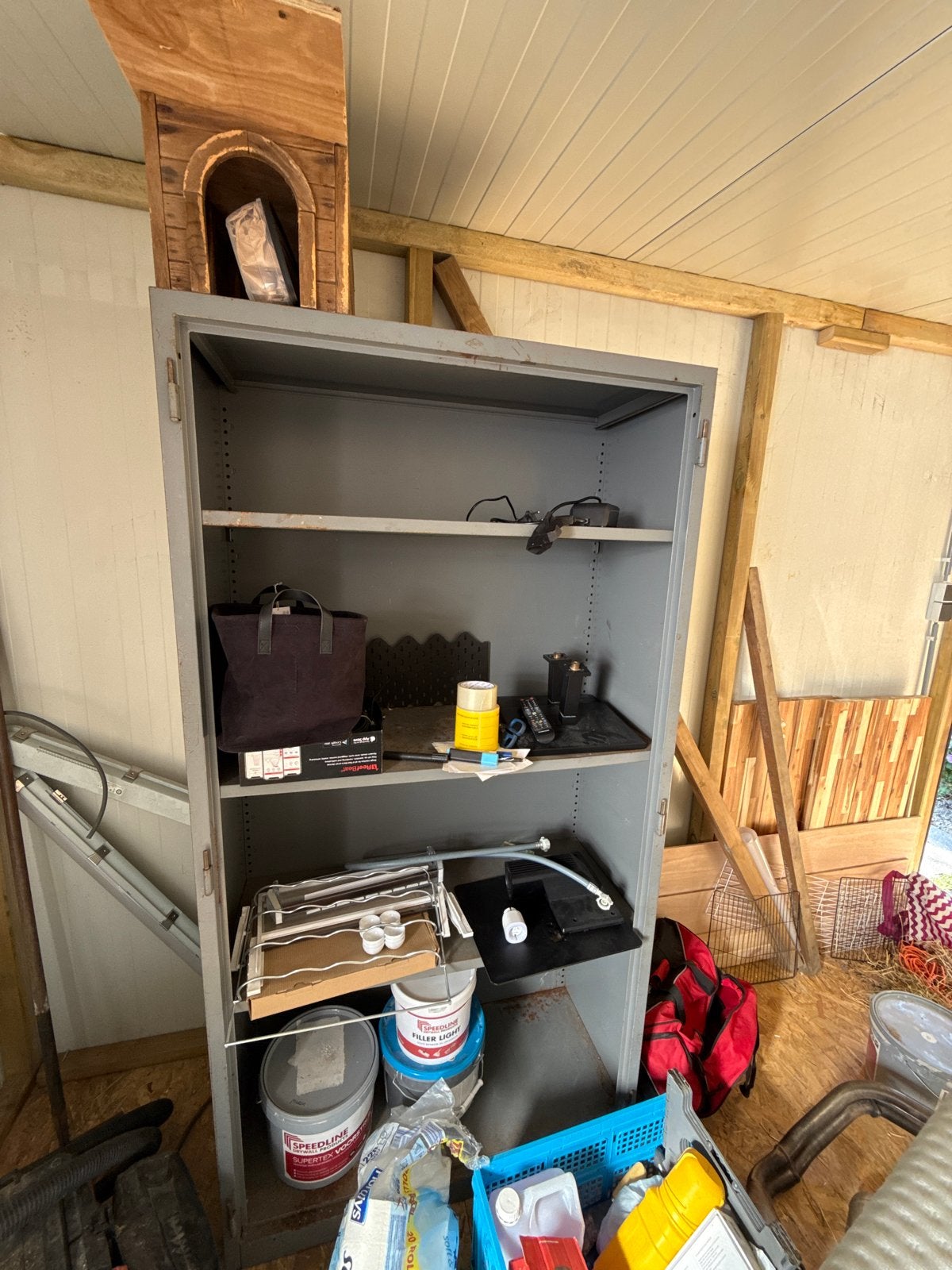 Stalen kast gratis af te halen (oud ijzer), Ophalen of Verzenden, Gebruikt