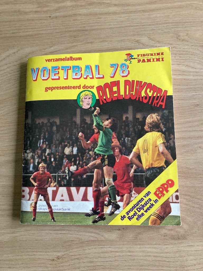 Panini Voetbal 78 compleet, Verzamelen, Ophalen of Verzenden, Gebruikt, Overige binnenlandse clubs, Poster, Plaatje of Sticker