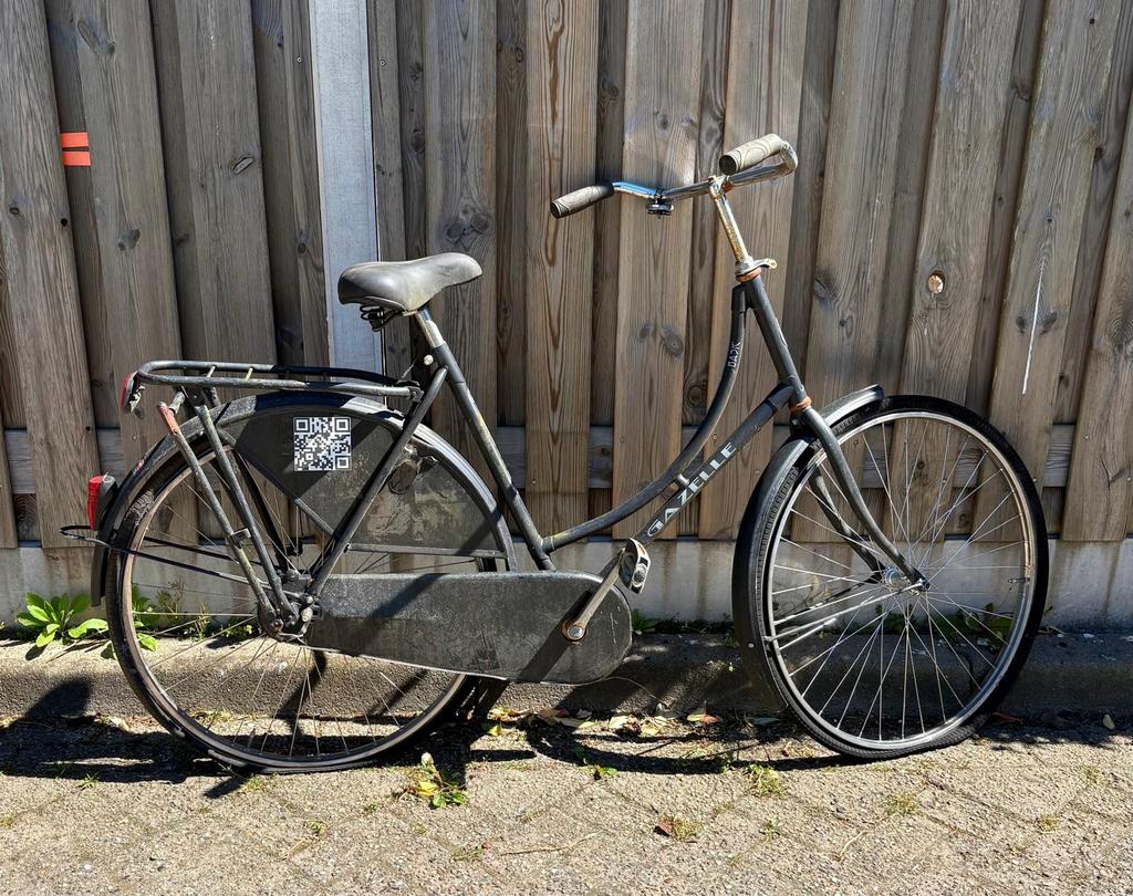 Omafiets opknapper - Gazelle Basic, 53 tot 56 cm, Ophalen, Gebruikt, Terugtraprem
