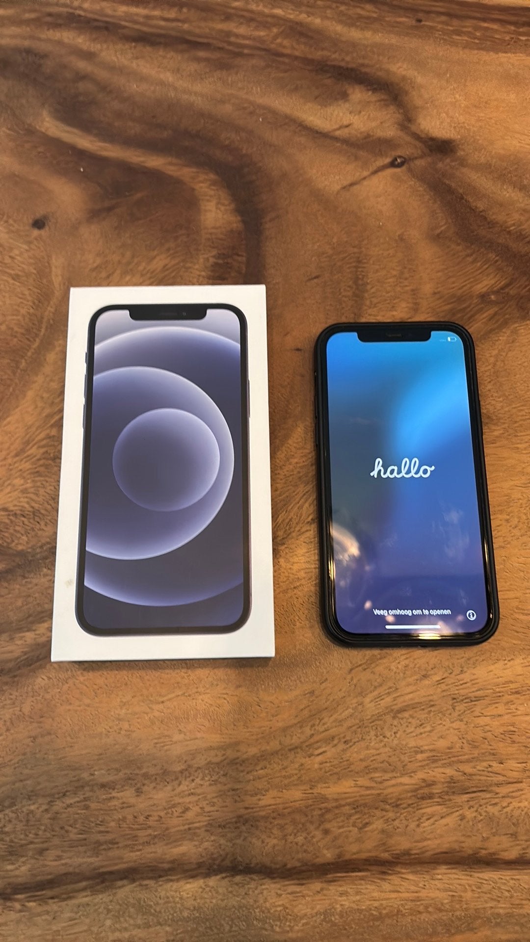 IPhone 12 64GB   Z.G.A.N + Hoesje/ screenprotector, Ophalen, Zwart, Zo goed als nieuw, IPhone 12