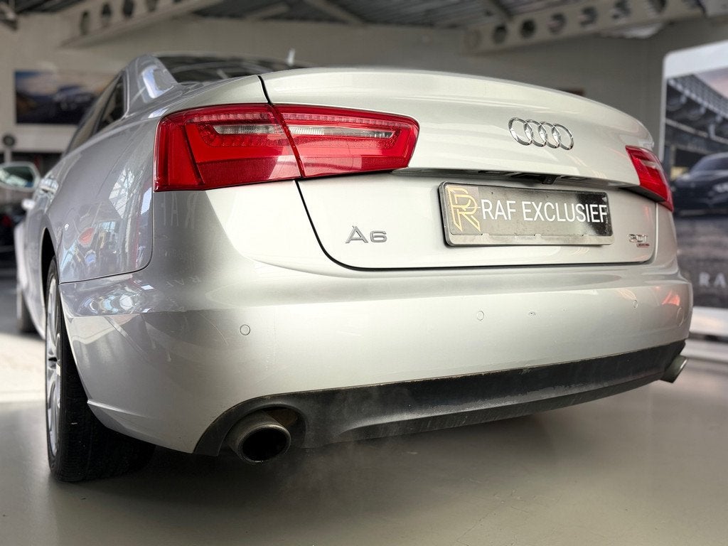 Audi A6 Limousine 3.0 TFSI quattro Pro Line Plus, Auto's, Automaat, Gebruikt, Zwart, Leder