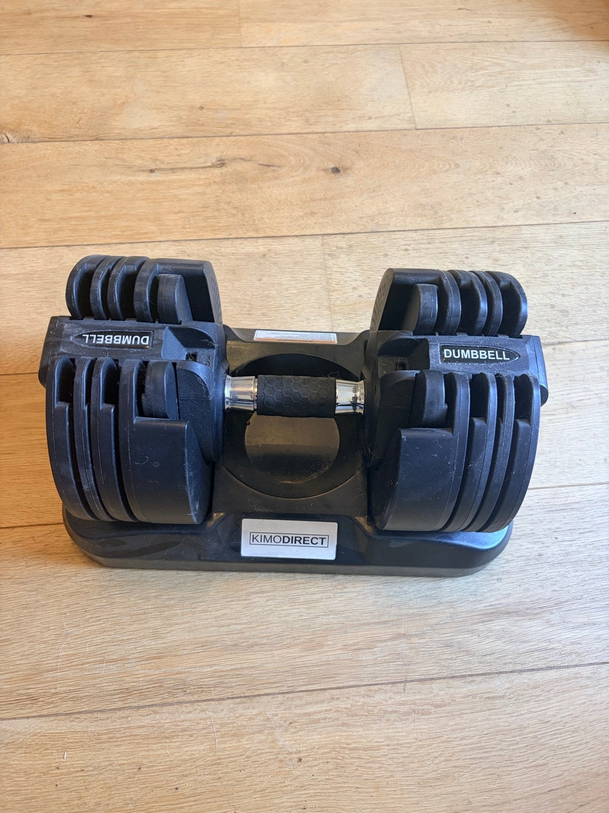 Verstelbare Dumbbell - KimoDirect, Ophalen, Zo goed als nieuw, Armen, Dumbbell