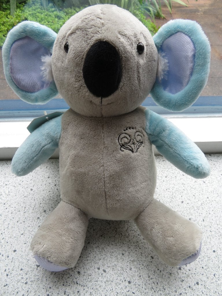 Plush Koala with musical Wind-Up merk DaySpring knuffel met, Met label, Overige typen, Grijs, Nieuw