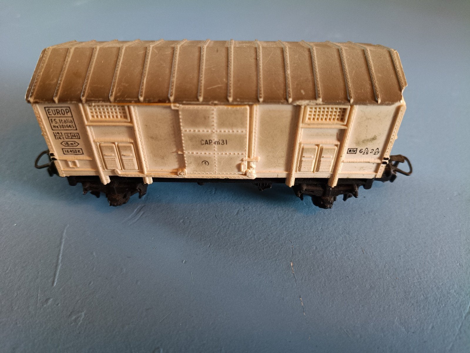 Pocher H0 model triein cargo-wagen, Overige merken, Gebruikt, Gelijkstroom, Wagon