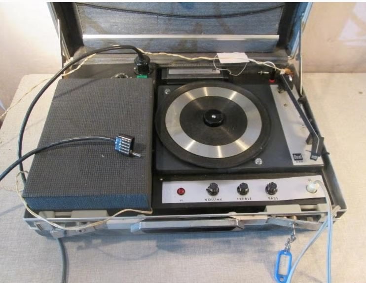 Retro Platenspeler - Dual 420 - in draagkist, Ophalen of Verzenden, Gebruikt, Platenspeler, Dual