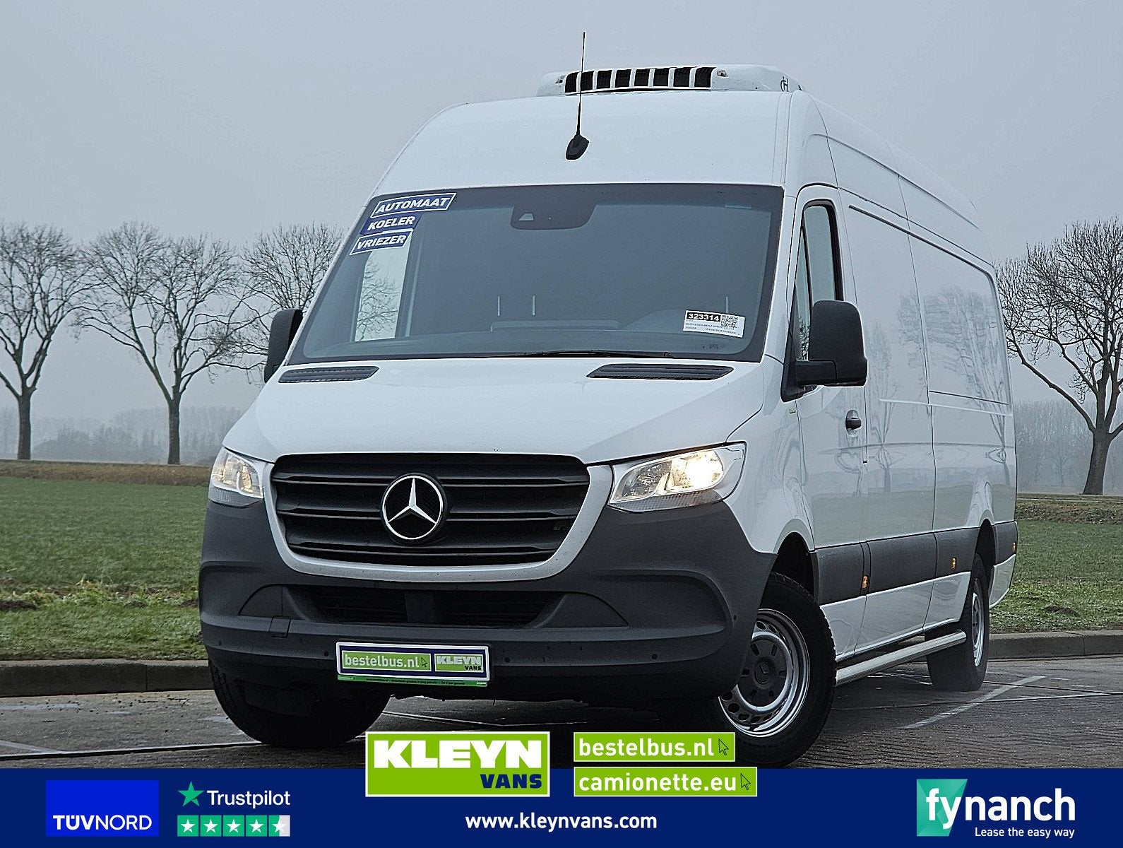 MERCEDES-BENZ SPRINTER 314 koelwagen euro6, Automaat, Achterwielaandrijving, Gebruikt, Euro 6