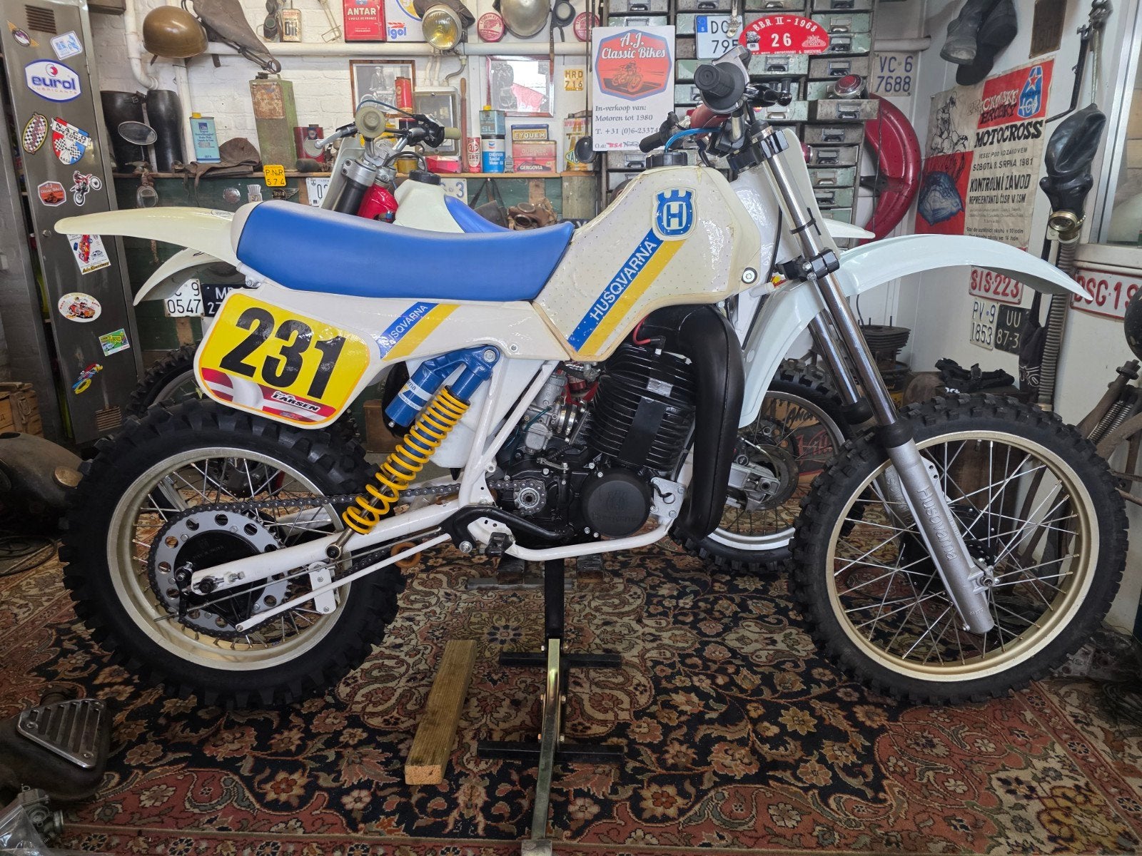 Husqvarna Cr500 Twinshock Cross, 500 cc