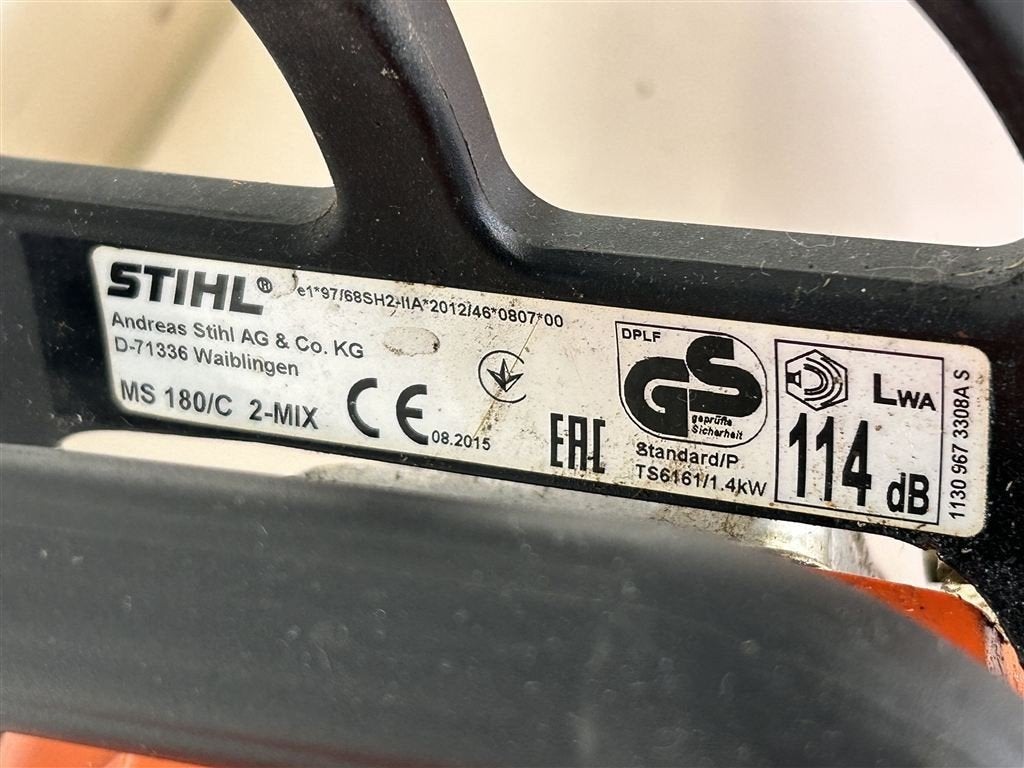 A7382. Stihl kettingzaag, Ophalen of Verzenden, Gebruikt, Onkruidsteker