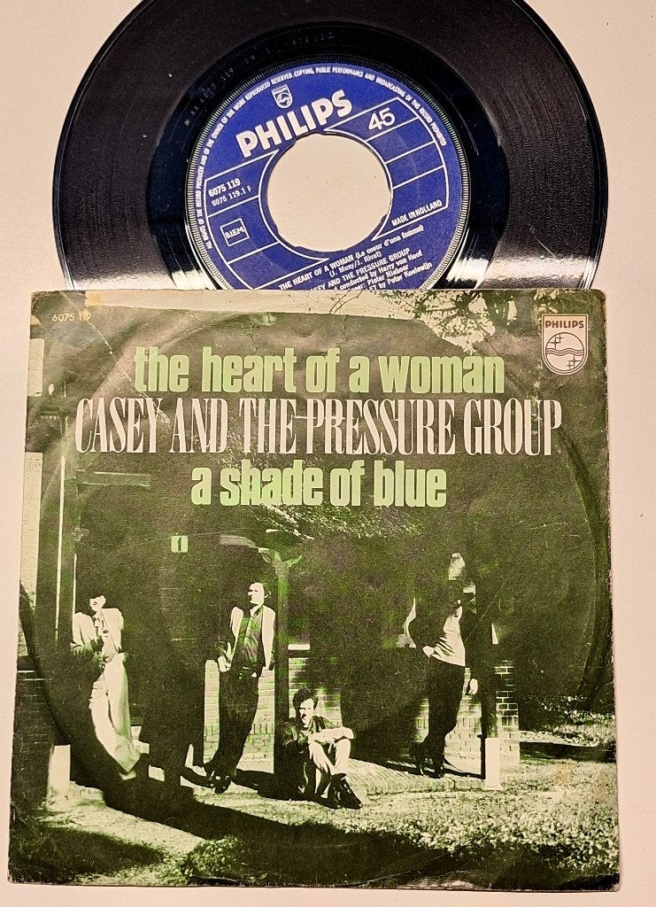 CASEY AND THE PRESSURE GROUP '45, Fotohoes, Ophalen of Verzenden, Gebruikt, Pop