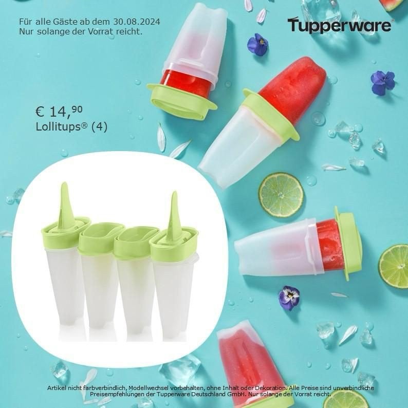 Tupperware ijspignuins, lollipops, ijsmaker, nieuw, Huis en Inrichting, Ophalen of Verzenden, Nieuw, Overige typen, Met compartimenten