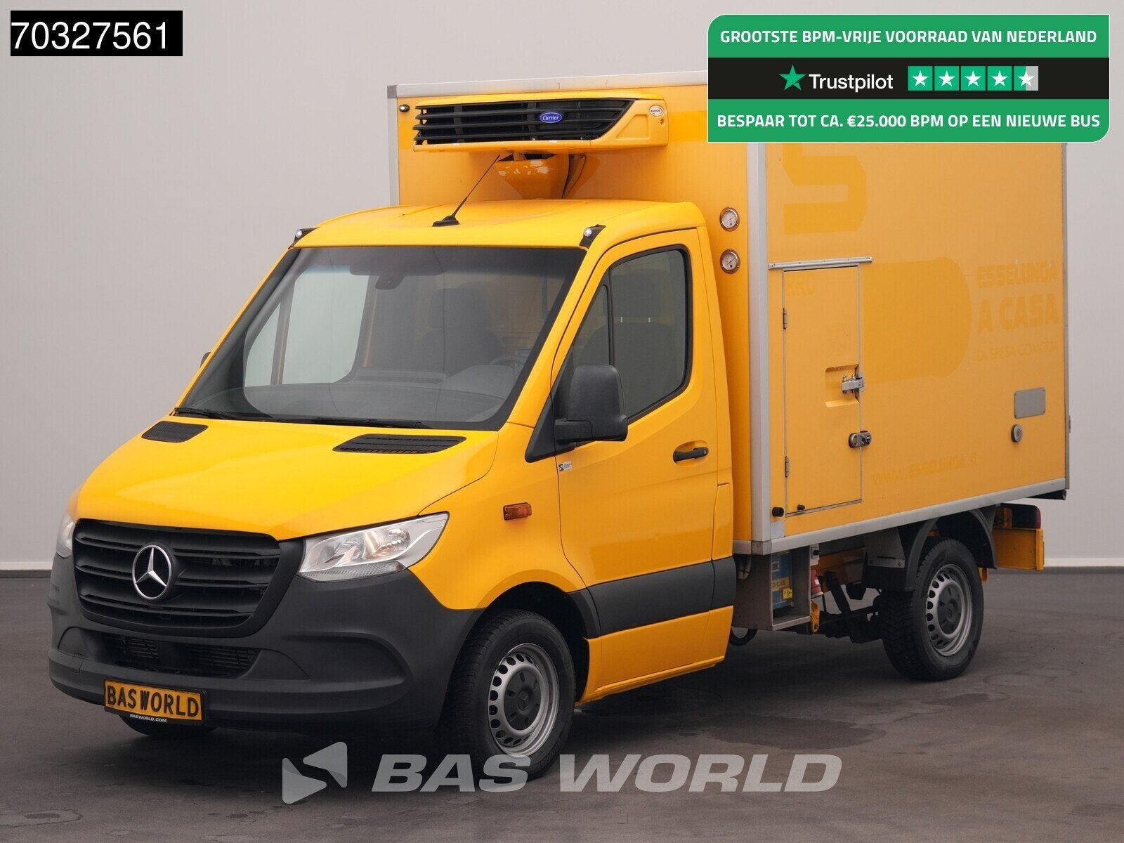 Mercedes Sprinter 314 CDI Bakwagen Gekoeld Vriezer Automaat, Auto's, Automaat, Stof, Gebruikt, Euro 6
