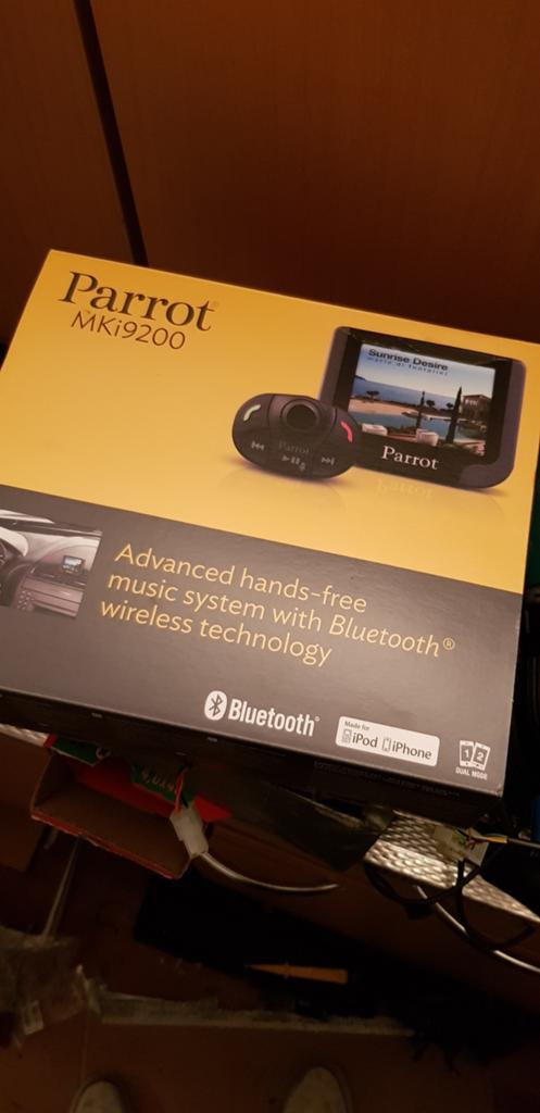 Prima werkende Parrot mki9200 bt carkit voor muziek/bellen, Auto diversen, Carkits, Ophalen of Verzenden, Gebruikt
