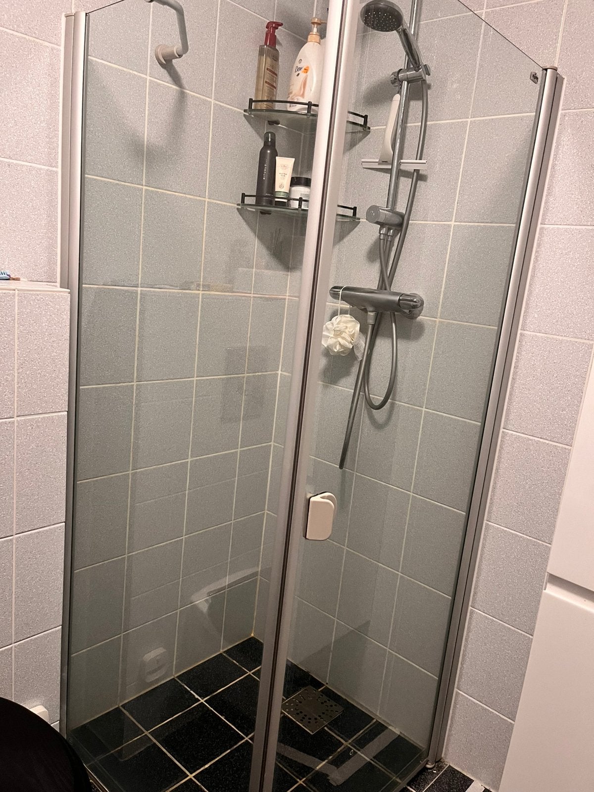 Glas douchecabine gratis, Overige typen, Zo goed als nieuw, Minder dan 100 cm, 25 tot 50 cm