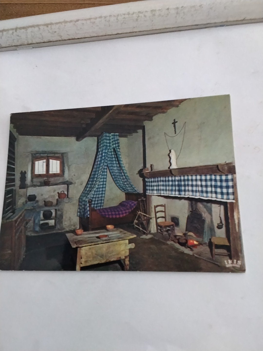 Oude Ansichtkaart: Kamer van Bernadette Soubirous, Lourdes, Ophalen of Verzenden, 1960 tot 1980, Ongelopen