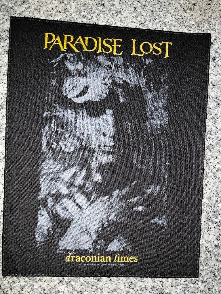 Backpatch/Embleem meerkleurig Paradise Lost Draconian Times, Verzamelen, Nieuw, Ophalen of Verzenden, Backpatch/Embleem meerkleurig Paradise Lost Draconian Times