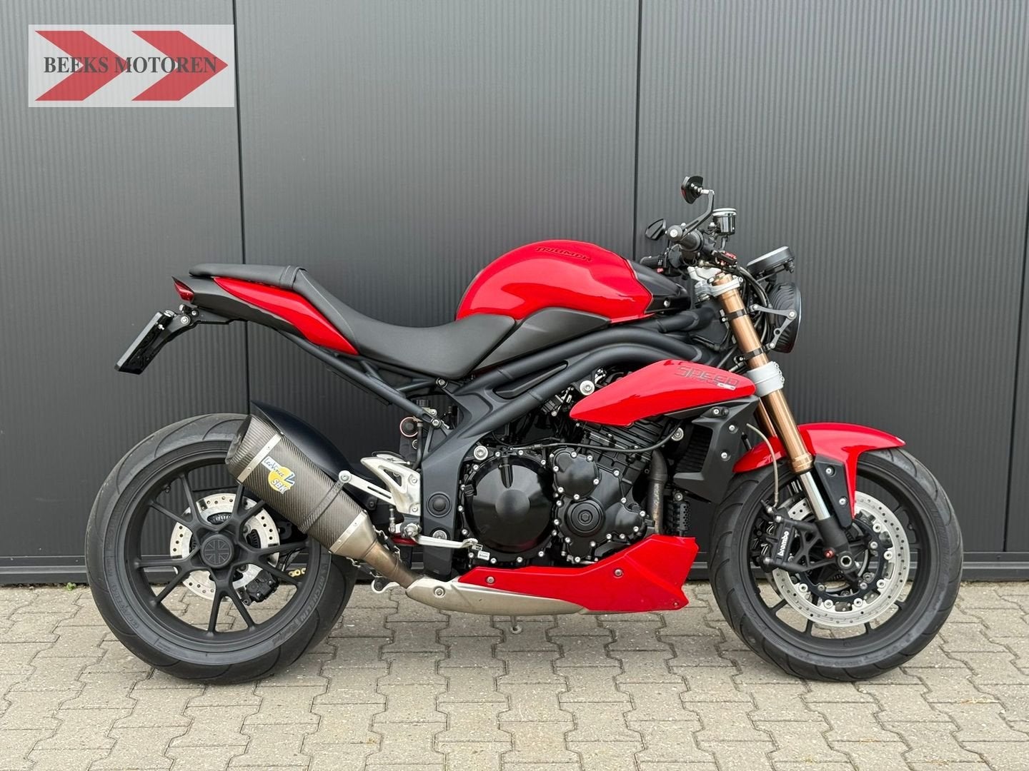 UNIEKE TRIUMPH SPEED TRIPLE 1050 ABS Custom - Ori, Motorrijbewijs A, Bedrijf, 1050 cc, Meer dan 35 kW
