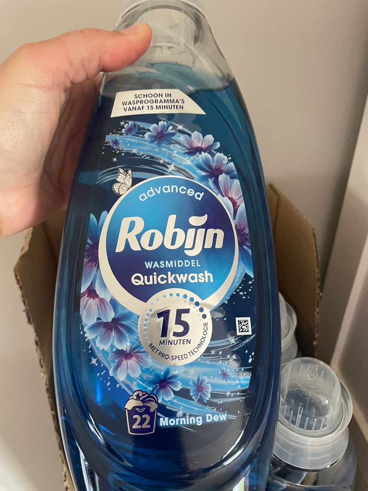 Wasmiddel robijn quickwash morning Dew EXTRA GOEDKOOP, Ophalen of Verzenden