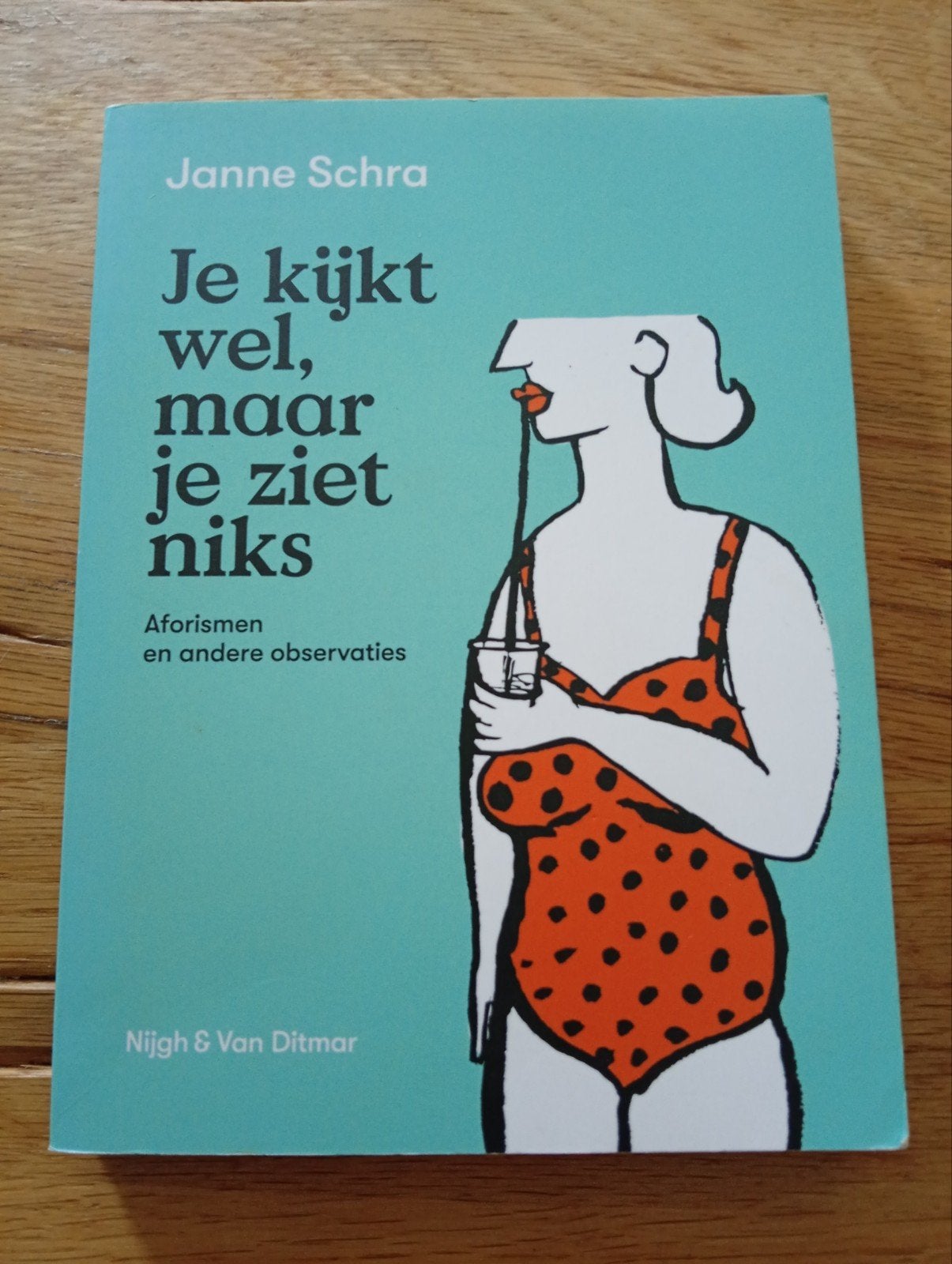 Je kijkt wel, maar je ziet niks - Janne Schra, Ophalen of Verzenden, Janne Schra, Nederland