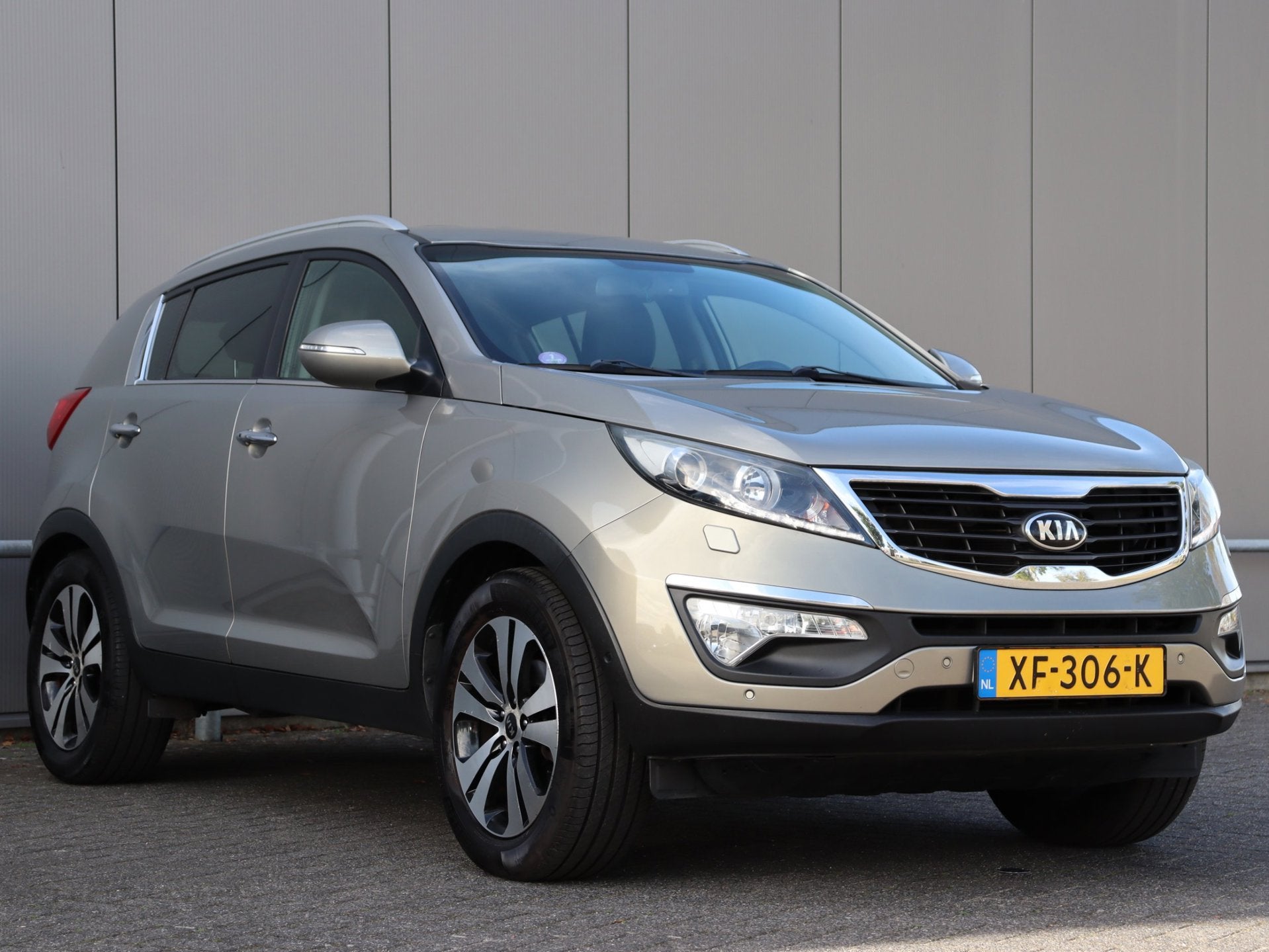 Kia Sportage 2.0 Super Pack navi LEER airco, Auto's, Gebruikt, 4 cilinders, Leder, Handgeschakeld