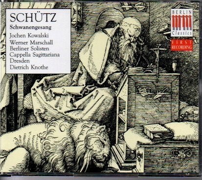 Schütz - Schwanengesang (2CD) - Berlin Classics, Boxset, Ophalen of Verzenden, Zo goed als nieuw, Barok