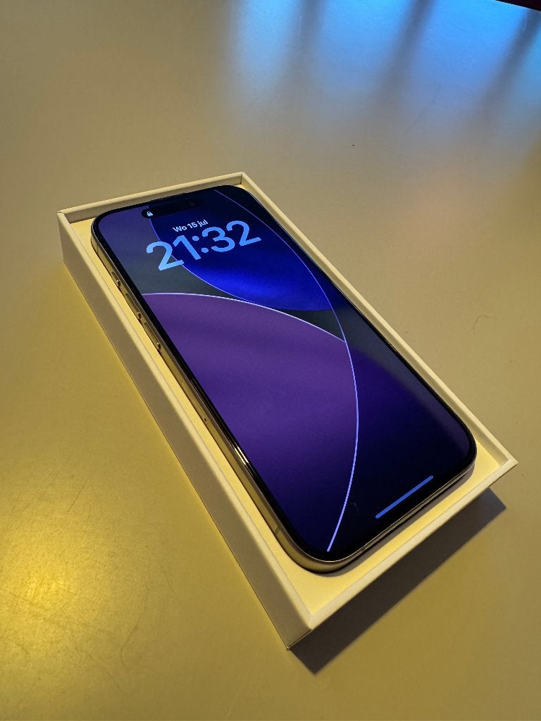 iPhone 15 Pro | Natural Titanium | 128 GB | Schadevrij, Telecommunicatie, Mobiele telefoons | Apple iPhone, Ophalen, 128 GB, Zo goed als nieuw