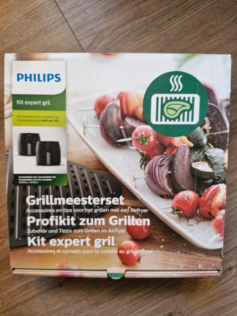 Philips Grillmeesterset voor Airfryer XXL, Ophalen of Verzenden, Nieuw