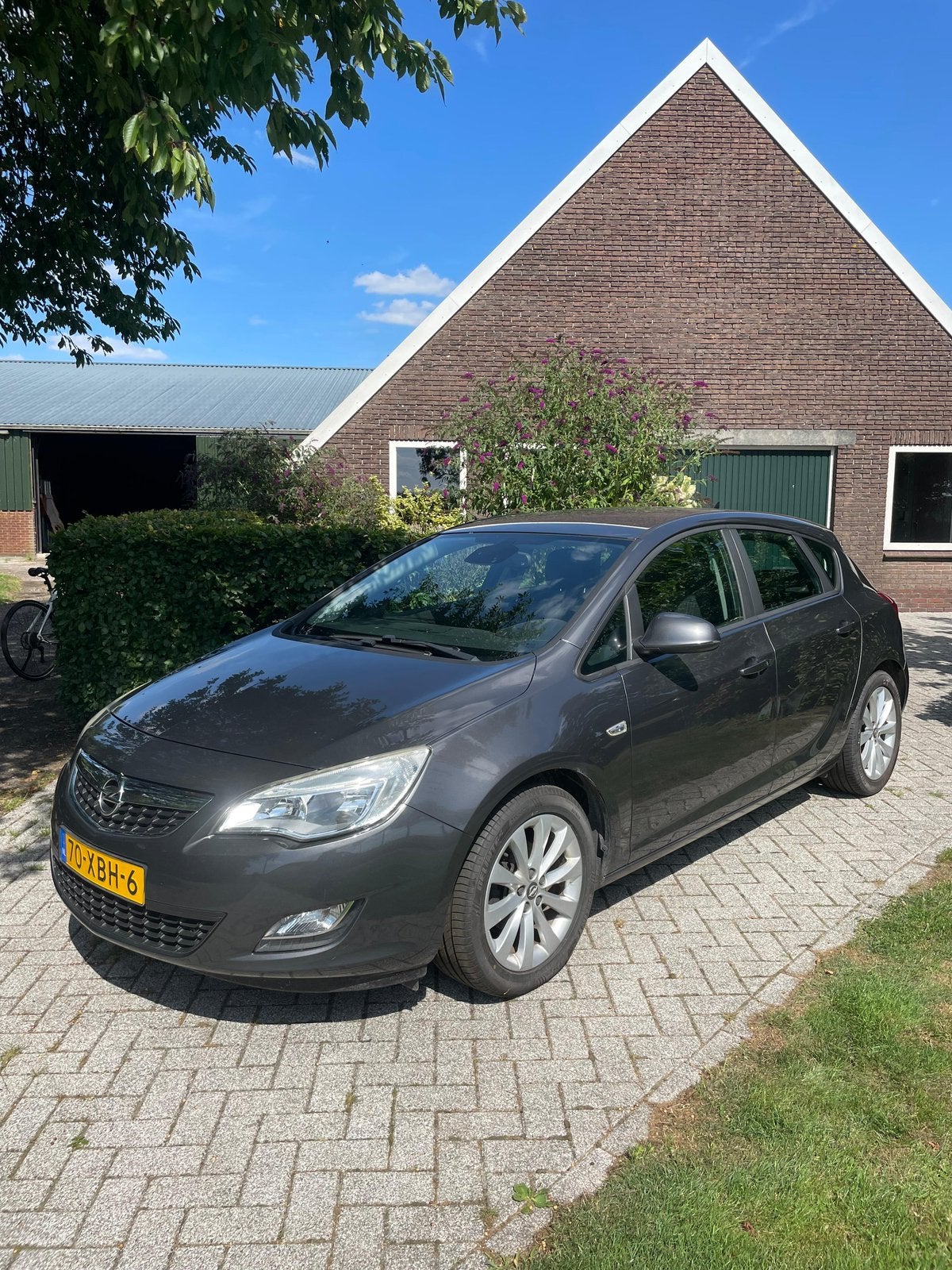 Opel Astra 1.4 Turbo 103KW 5D bouwjaar 2012 Grijs, Voorwielaandrijving, Stof, 680 kg, 4 cilinders