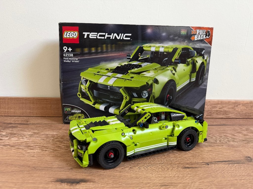 LEGO Technic 42138 Ford Mustang Shelby GT500, Ophalen, Lego, Zo goed als nieuw, Technic