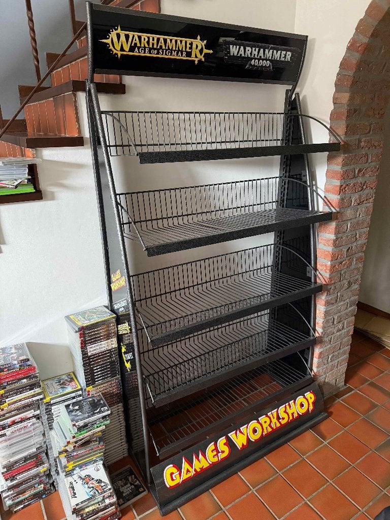 Warhammer Games Retro Nintendo Sega Playsation plank kast, Ophalen, Zo goed als nieuw, Super NES