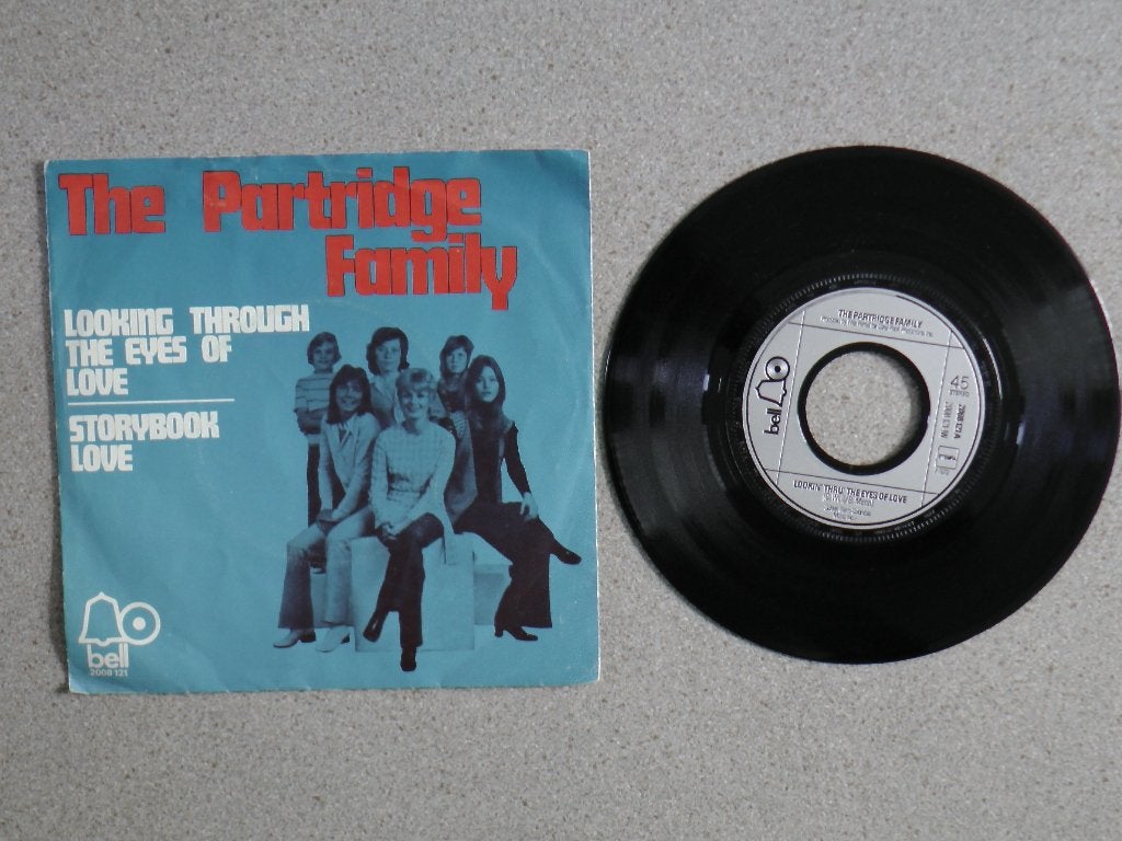 Partridge Family - Looking through the eyes of love VINYL, Gebruikt, 7 inch, Pop, Fotohoes