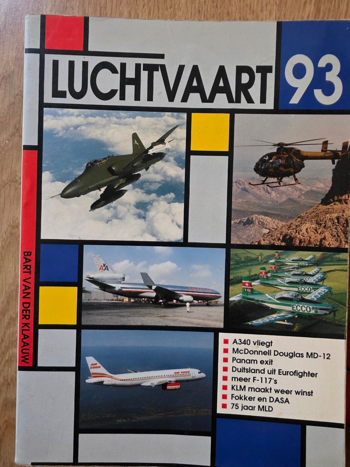 Luchtvaart 93 door Bart van der Klaauw - Goede staat, Ophalen of Verzenden