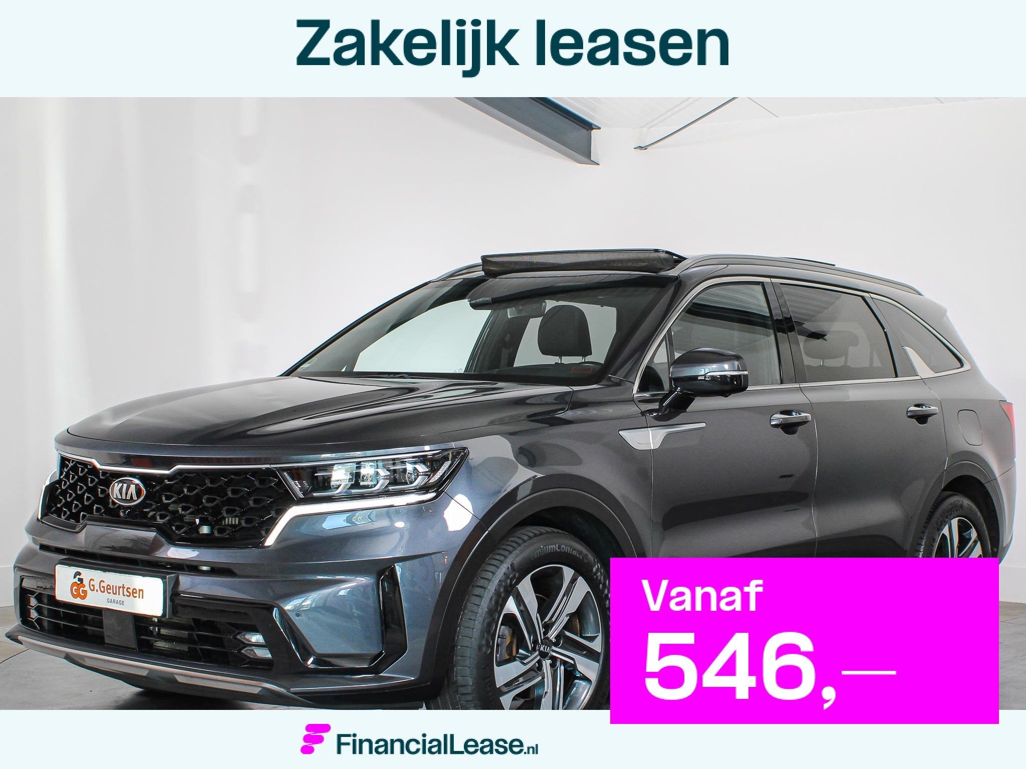 Kia Sorento 1.6 T-GDI Plug-in Hybrid 4WD ExecutiveLine 7-Per, Automaat, 14 kWh, Gebruikt, 4 cilinders