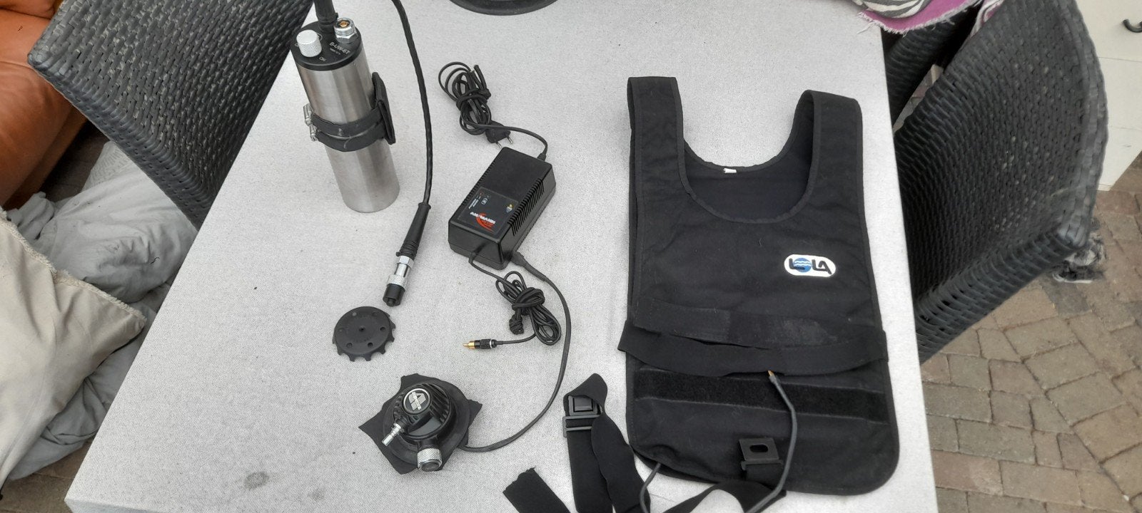 Lola heatingvest / systeem voor droogpak, Ophalen of Verzenden, Duikpak